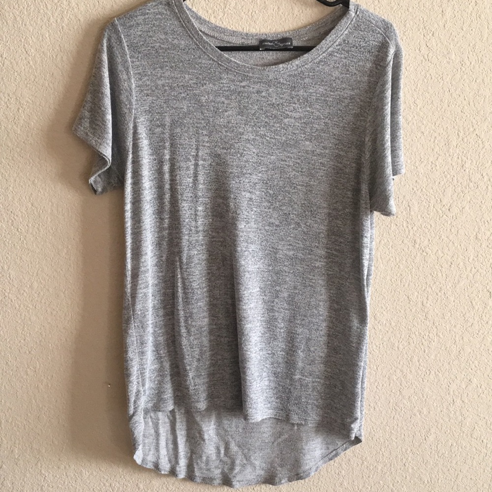 Casual Gray Top